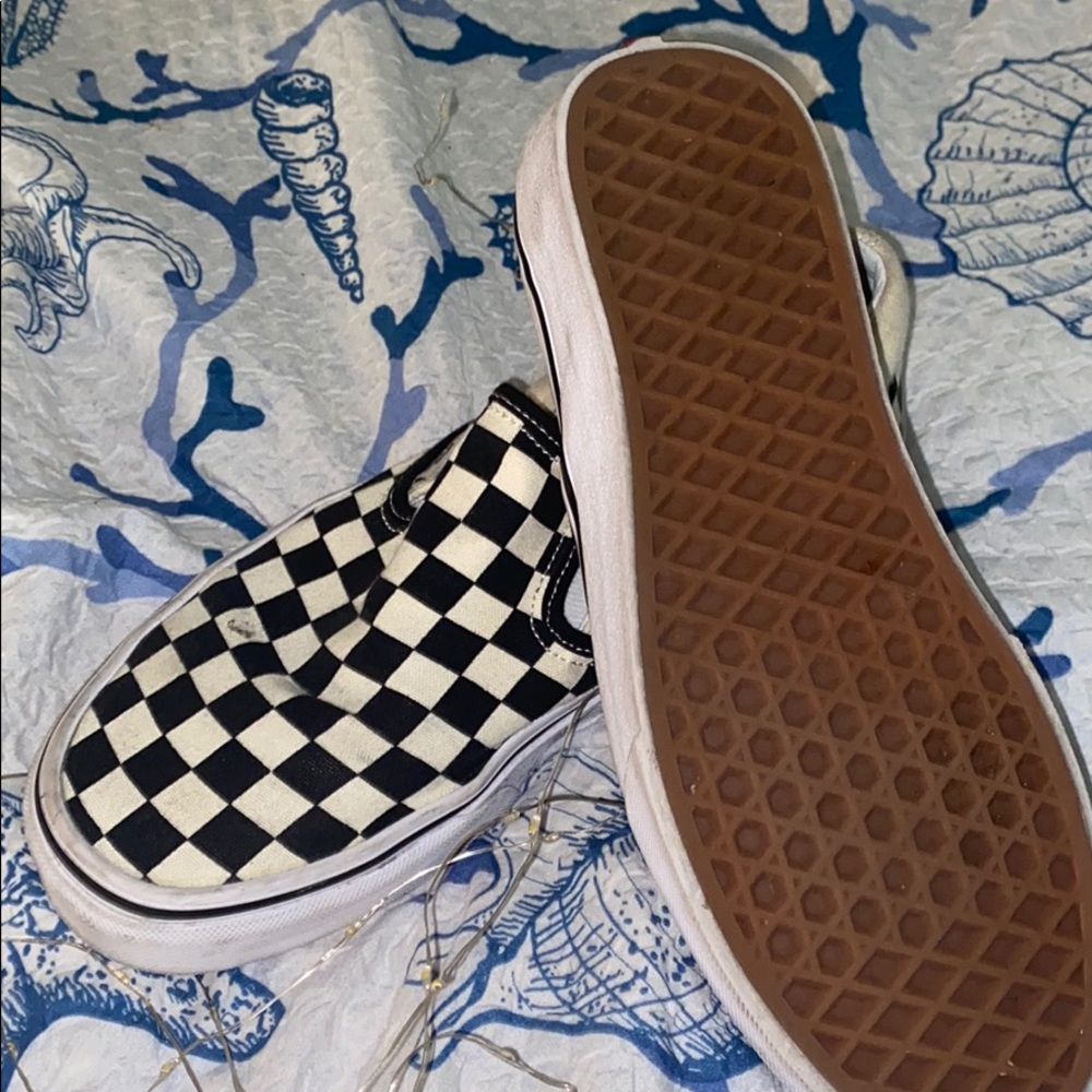 Checkered vans